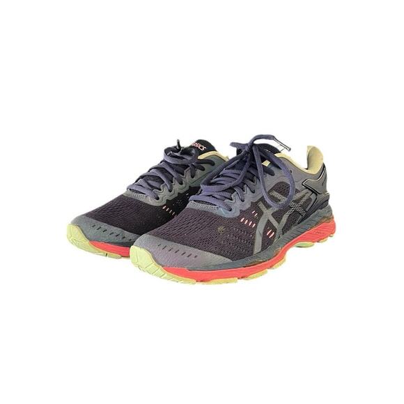 Asics Shoes - Asics Women's Gel-Kayano 24 Running Shoes Indigo Blue Orange Size 8.5